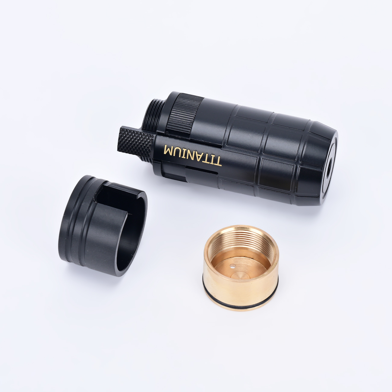 Vape Battery 18650 - Mechanical Mod MK2 VAPE MOD ブラススカル限定版