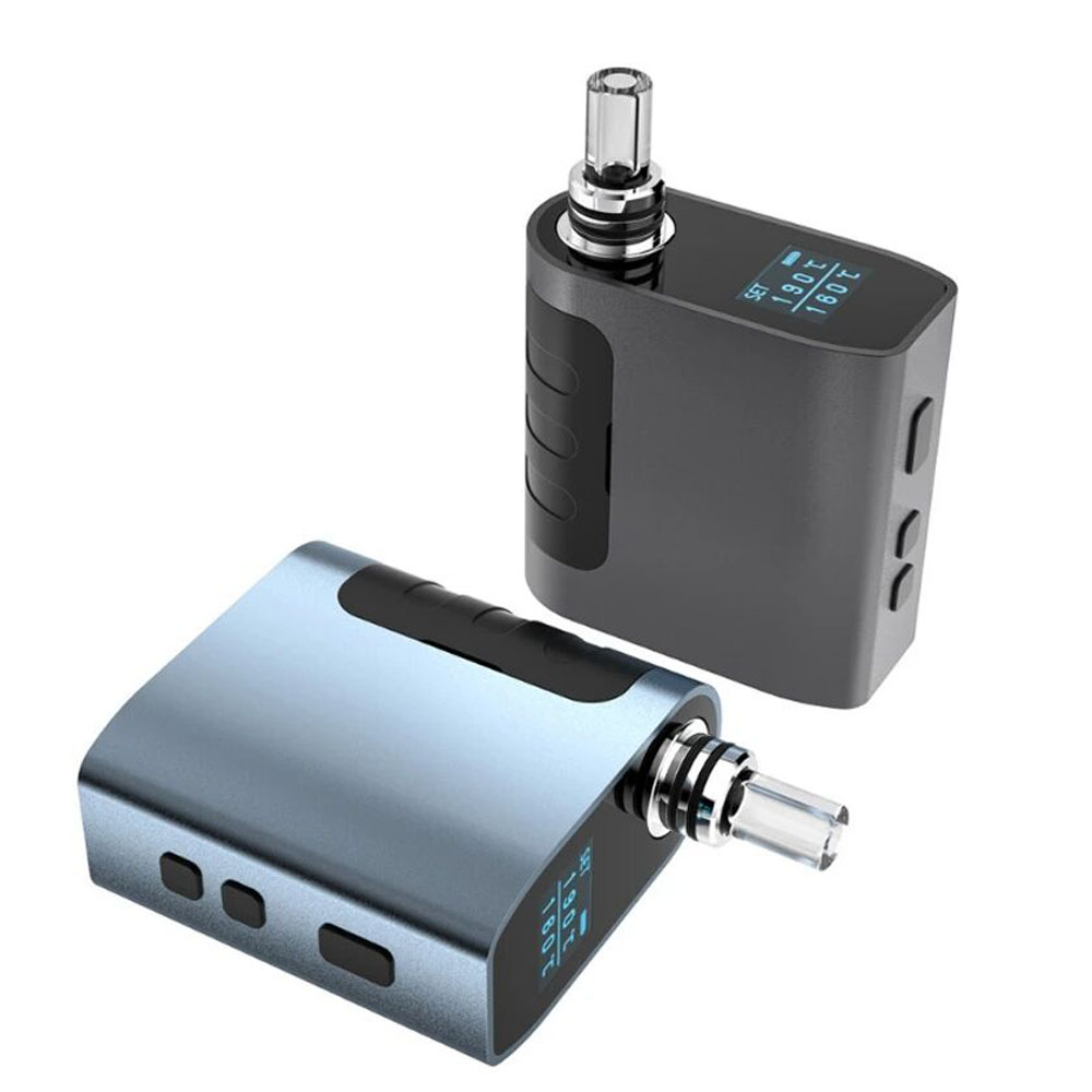 Vape Accessory - NIU PRO 温度制御ドライハーブベポライザーキット、1400mAhバッテリー、タバコハーブ喫煙デバイス、OLEDスクリーン、ベイプボックスモッド、ベイパー