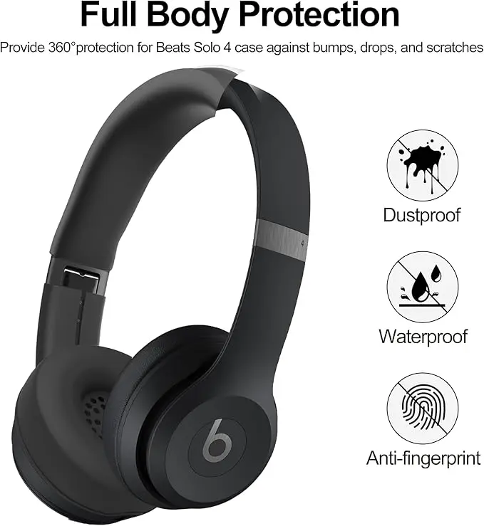 【3 in 1】Solo 3/4 シリコンケースカバーセット - Beats Headphone Solo 4 のレビューと価格
