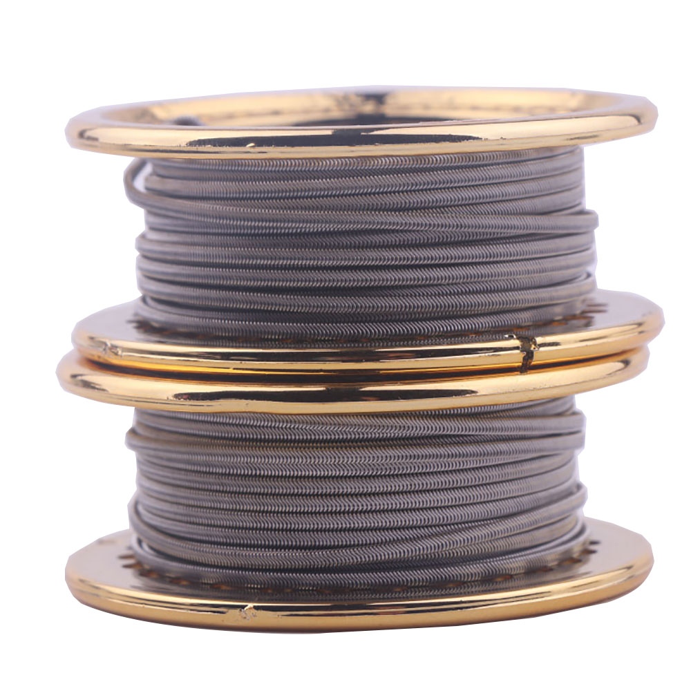 Xfkm 5メートル/ロールNI80/A1/SS316Lエイ - Clapton Wire Pre Built のレビューと価格