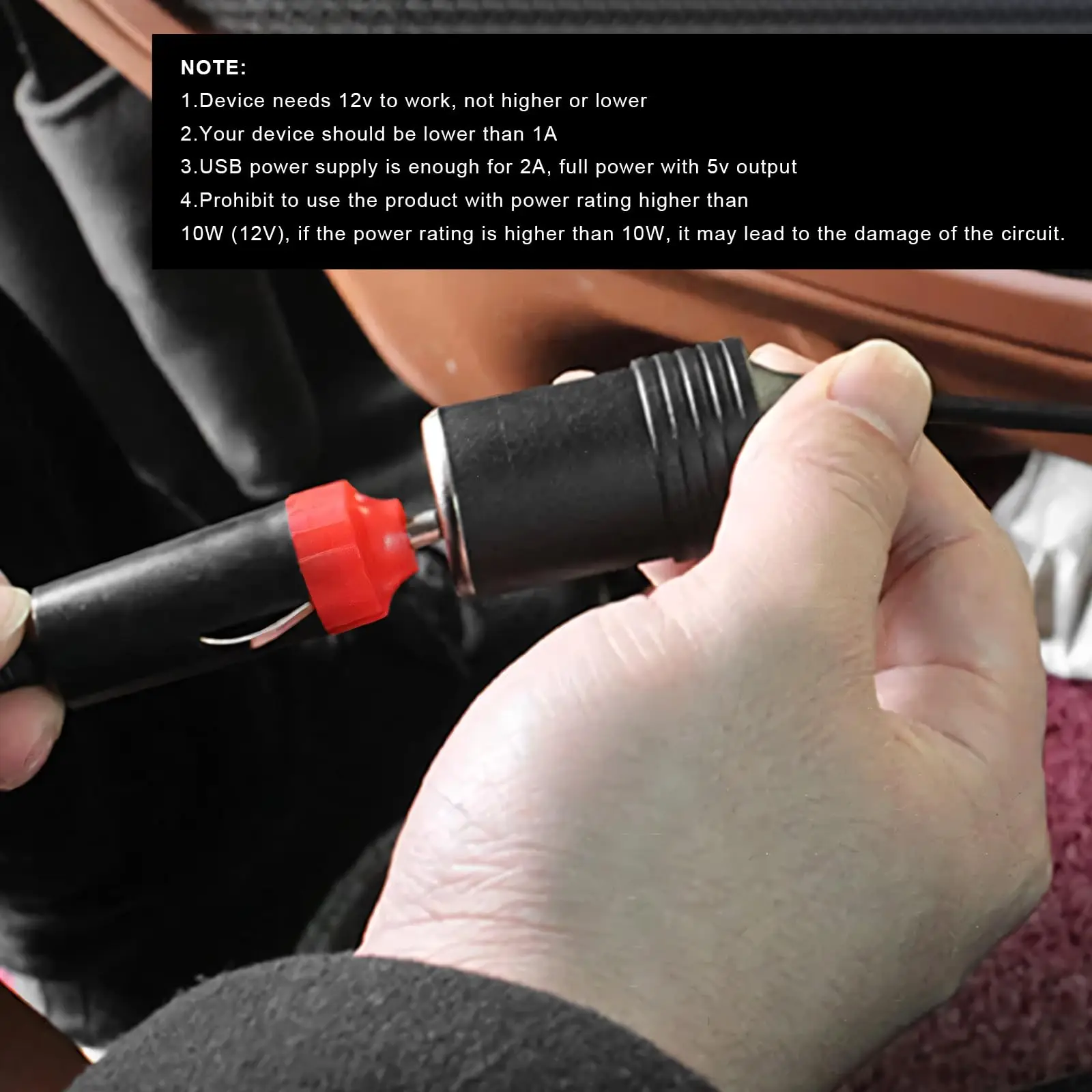 5V から 12V シガーライターソケットタイプ C USB - Vape Accessory のレビューと価格