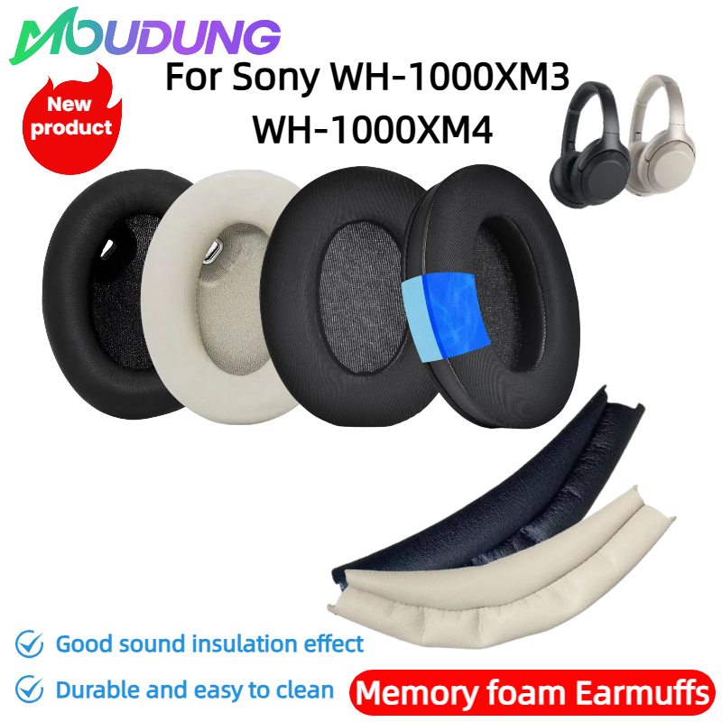 MOUDUNG 交換用イヤーパッドヘッドバンド Sony W - Sony Headphone Wh-1000Xm4 のレビューと価格