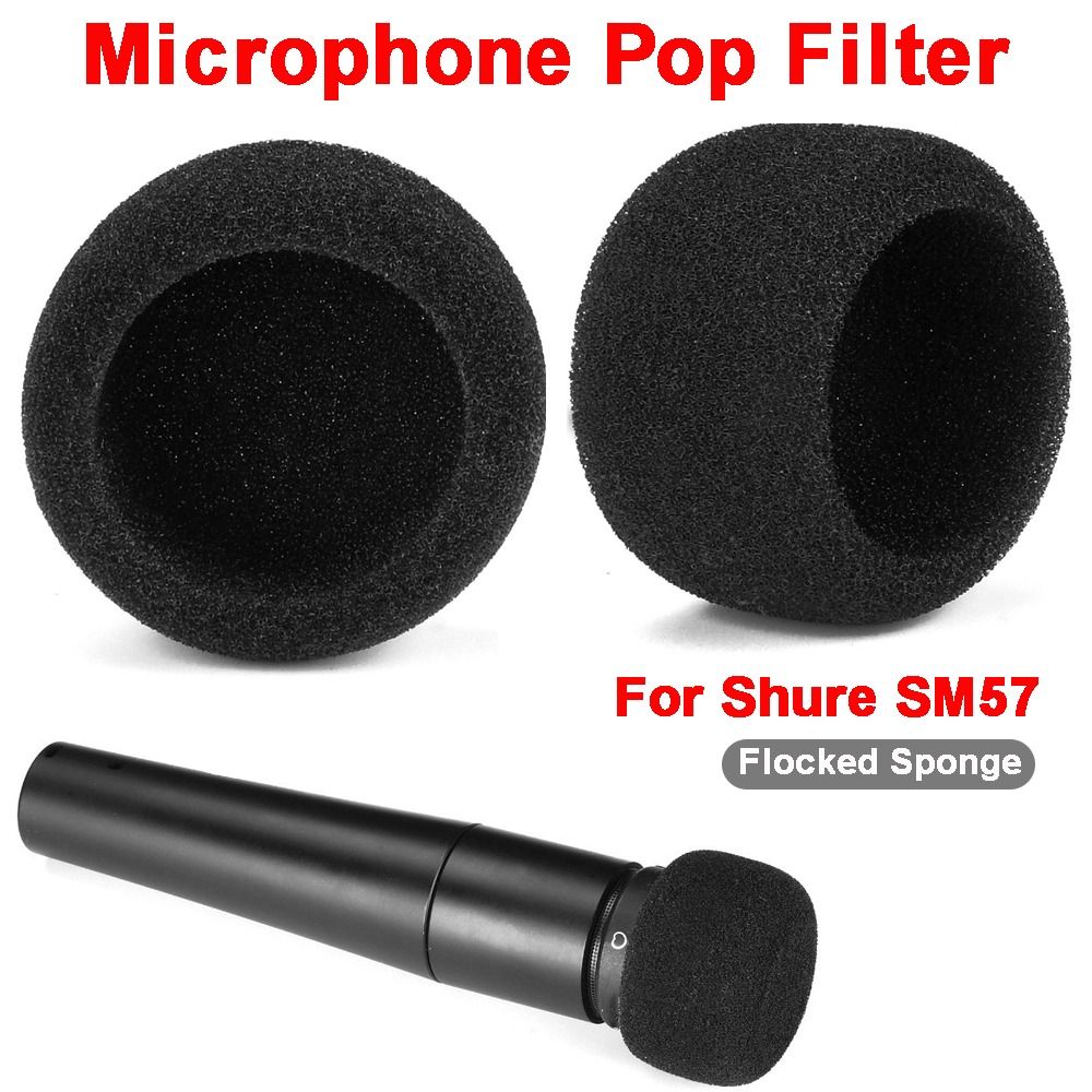 交換用マイクウィンドスクリーンカバー 植毛スポンジフォーム  - Shure Mic Mv7 のレビューと価格