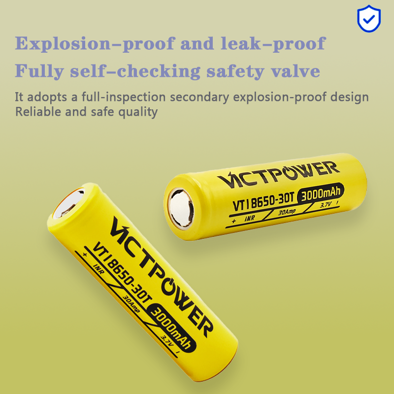 30A連続放電 Vicpower 18650-30T 300 - Vape Battery 18650 のレビューと価格
