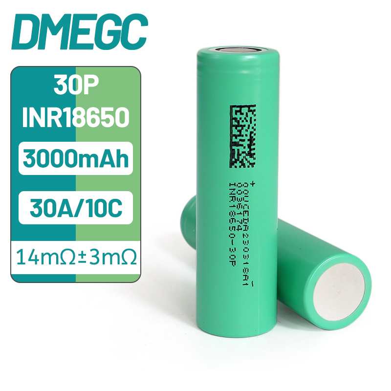 10 個 DMEGC 30P INR18650 3000mA - Vape Battery 18650 のレビューと価格