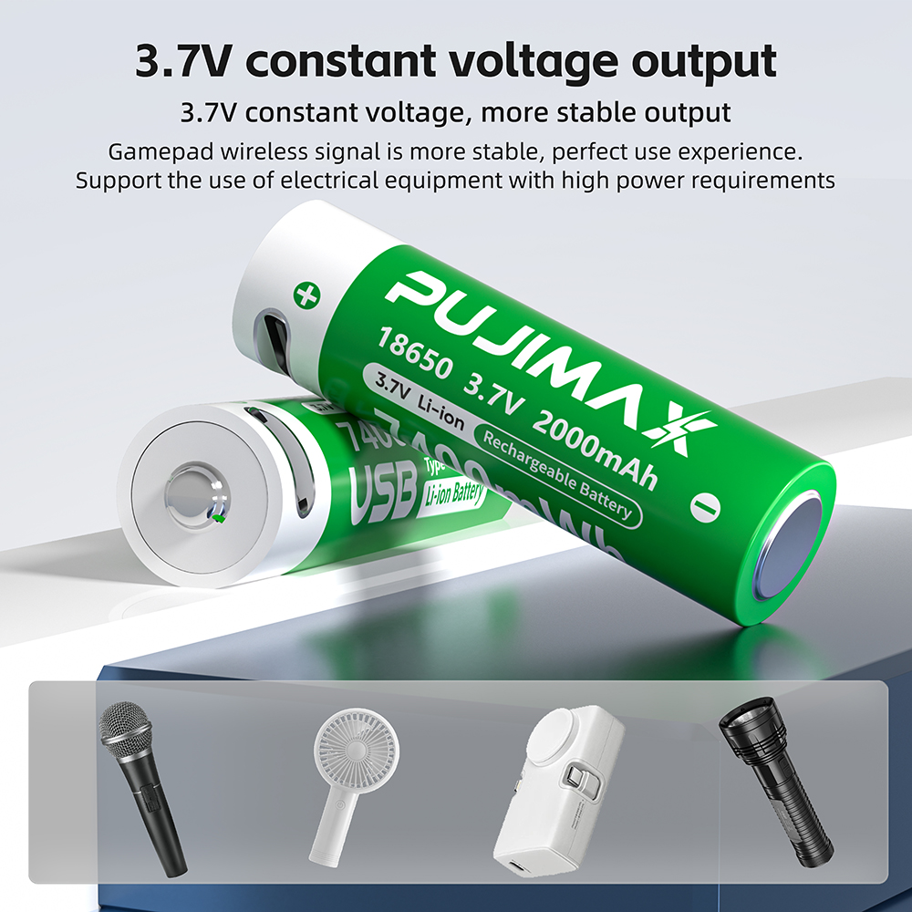 PUJIMAX 1-24個 18650バッテリー 高出力 2 - Vape Battery 18650 のレビューと価格