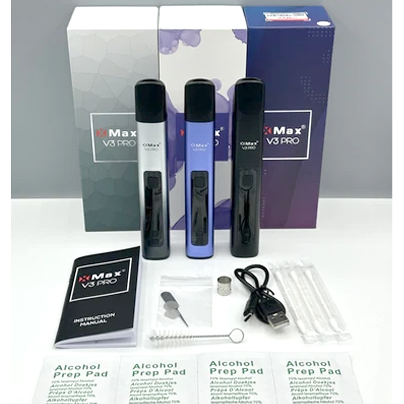 オリジナル XMax V3 プロキット ドライハーブベポライ - Vape Battery 18650 のレビューと価格