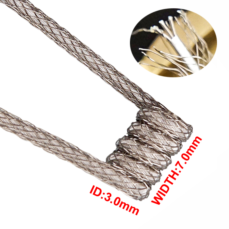 NI80 RAGING FIRE コイル ニクロム用 プレビ - Clapton Wire Pre Built のレビューと価格