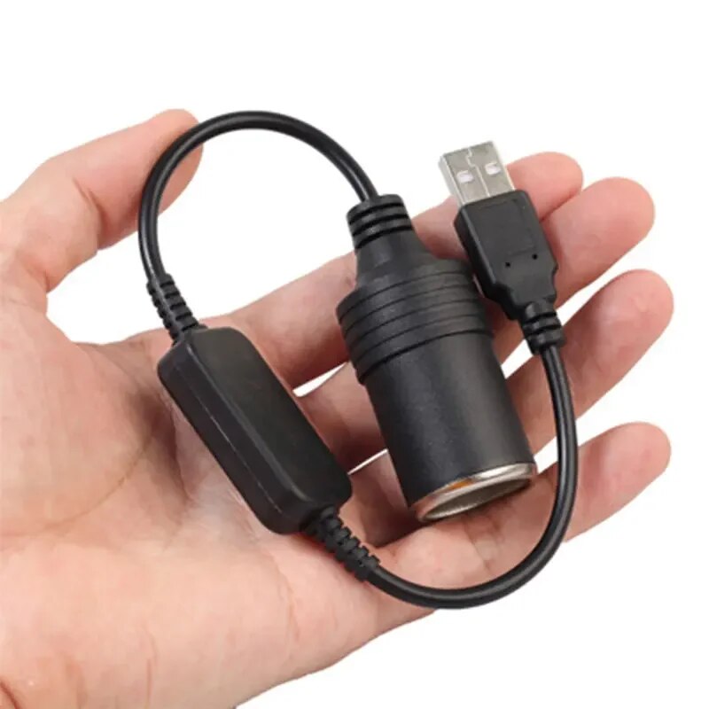 1pc 5V 2A USB から 12V シガーライターソケ - Accessories Experts Vape のレビューと価格
